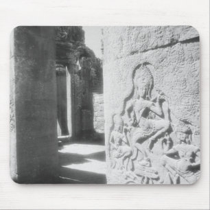 Mousepad Angkor Camboja, Escultura Apsara O Bayon 2