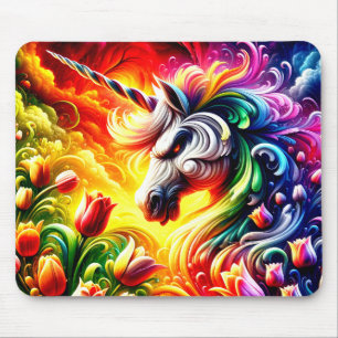 Mousepad Angry Unicorn