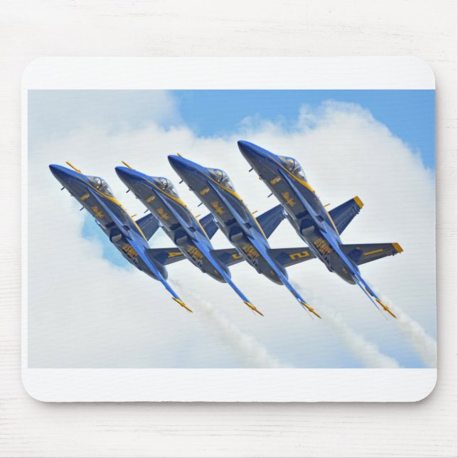 Mousepad Ângulos Azuis (Frente)