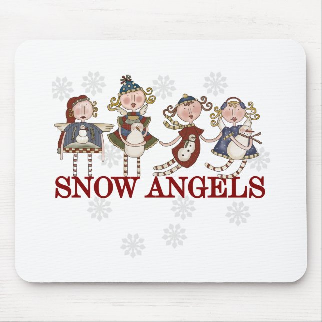 Mousepad Ângulos de neve (Frente)