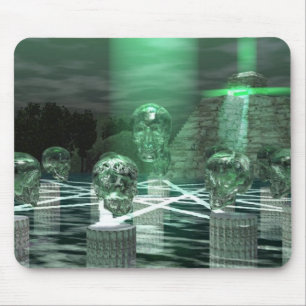 Mousepad Anicent Mayan Ritual 13 Crânios Cristais