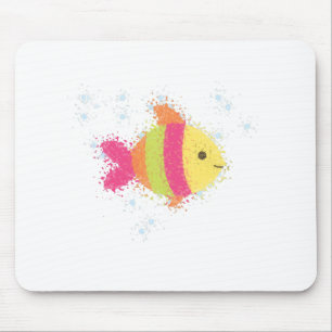 Mousepad Animação de Peixes Bonitos