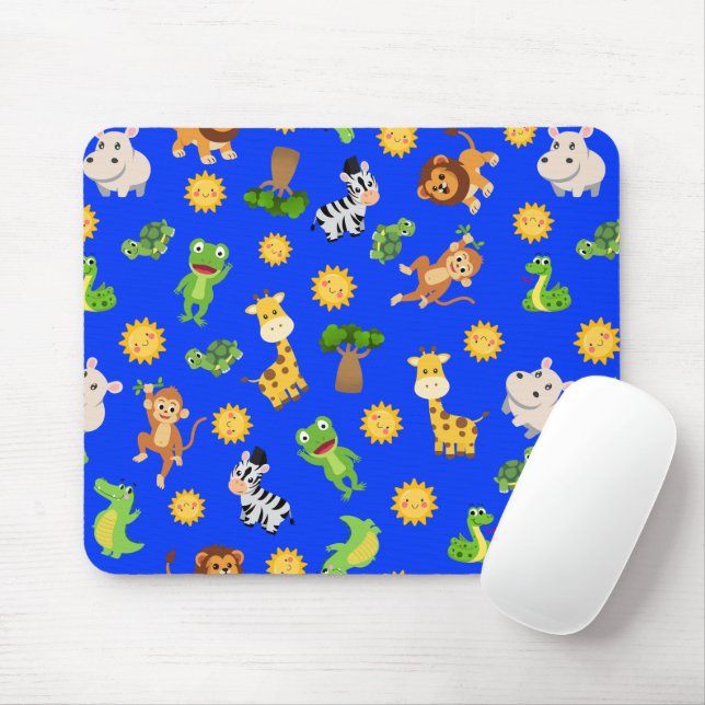 Mousepad Animais Africanos (Com mouse)