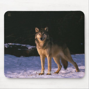 Mousepad animais bonitos do selvagem
