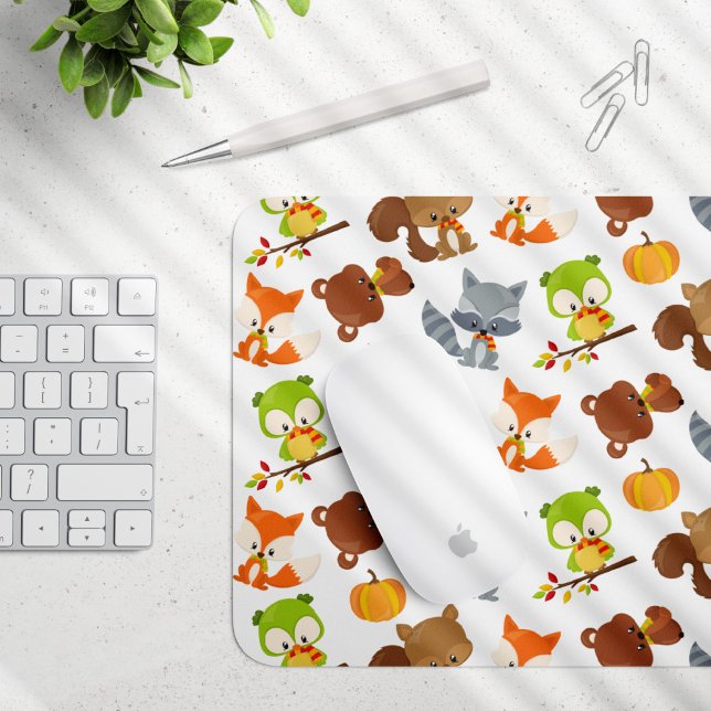 Mousepad Animais Da Floresta, Animais Da Floresta, Animais  (Criador carregado)