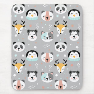Mousepad Animais de inverno