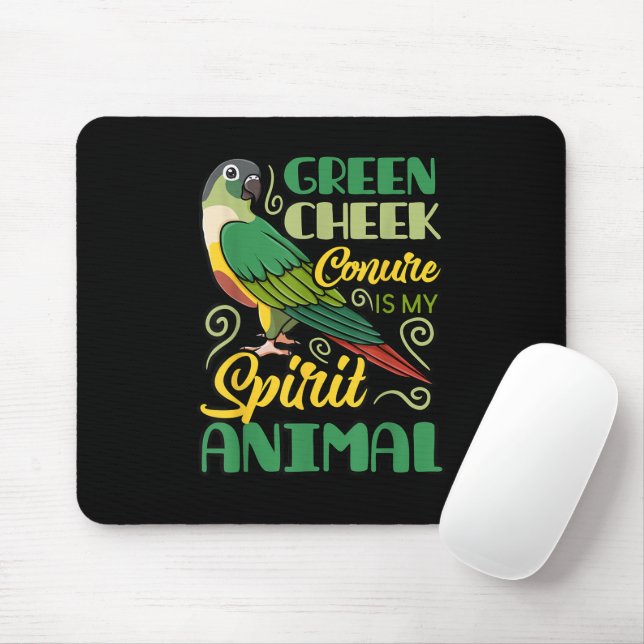Mousepad Animais Engraçados Pássaros Fofos (Com mouse)