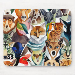 Mousepad Animais incríveis