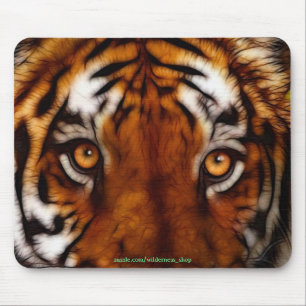 Mousepad Animais selvagens Mousemat da cara do tigre