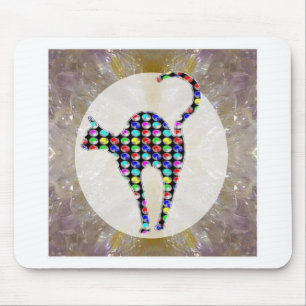 Mousepad Animal de estimação pintado do gatinho dos gatos