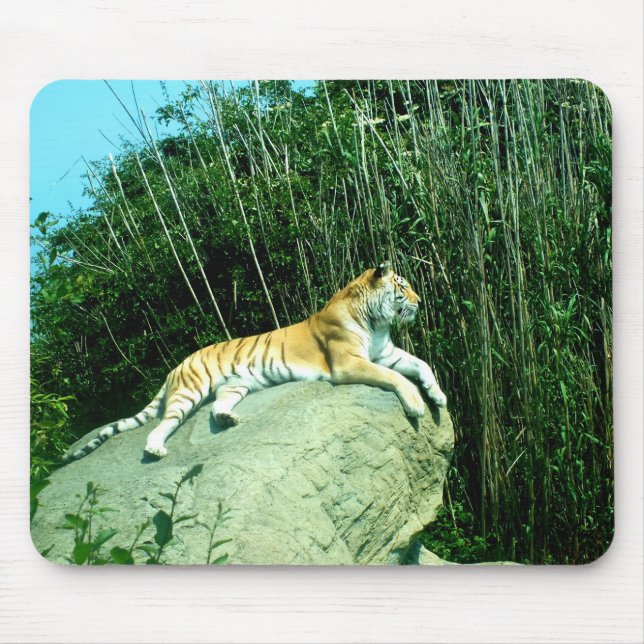 Mousepad Animal relaxante do Tigre (Frente)
