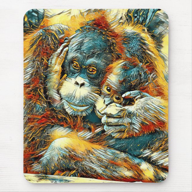 Mousepad AnimalArt_OringUtan_003 (Frente)
