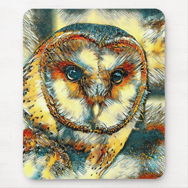 Mousepad AnimalArt_Owl_010 (Frente)