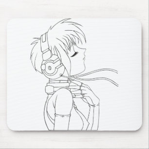 Mousepad Anime Girl