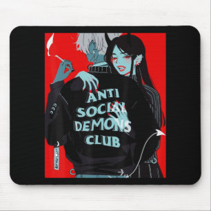 Mousepad Anime Girl Kawaii Waifu Egirl Japonês estético O