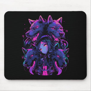 Mousepad Anime Manga Cyberpunk Aestética Techwear Harajuku