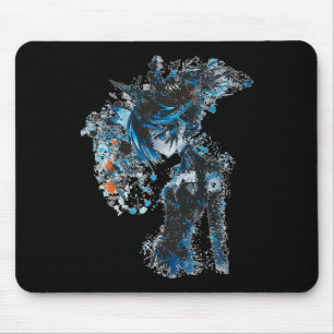 Mousepad Anime Manga Graphic Blue-eye Illustration Anime
