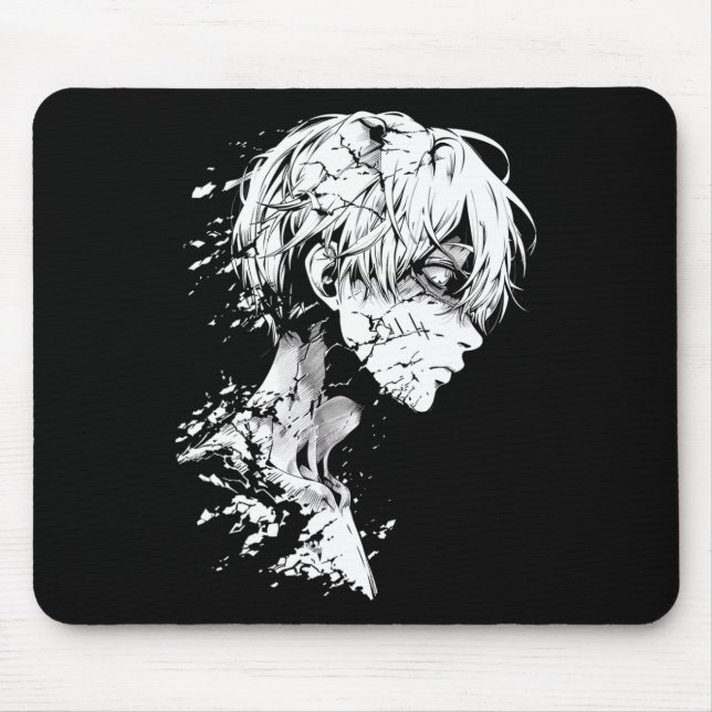 Mousepad Anime Manga Motif Desenho Trabalho de arte (Frente)