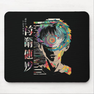Mousepad Anime Manga Motif Mandala Trabalho de arte Anime 1