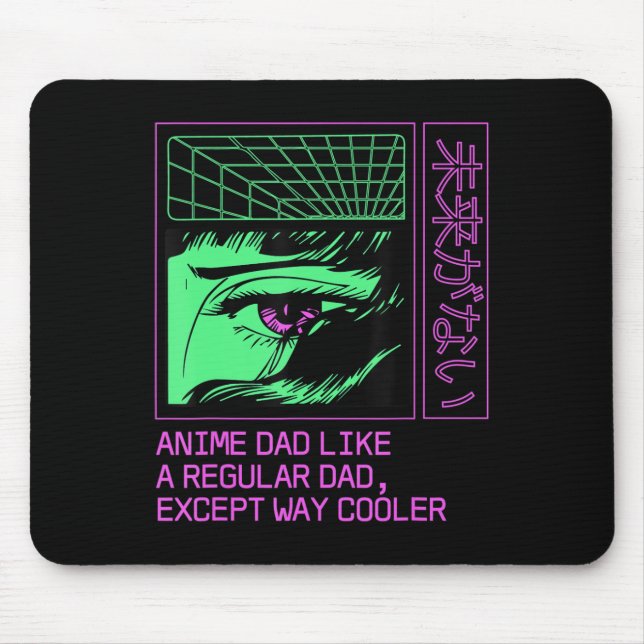Mousepad Anime Pai Como um Pai Regular Dia dos Pais Mangá (Frente)