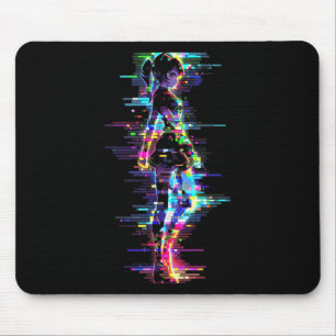 Mousepad Anime Trabalho de arte com Gráfico de Manga Colori