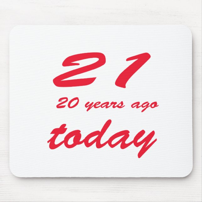 Mousepad aniversário 41 (Frente)