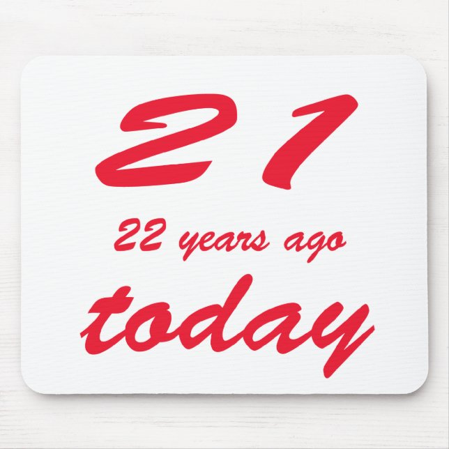 Mousepad aniversário 43 (Frente)