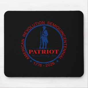 Mousepad Aniversário da América 250 Aniversário 4 de julho