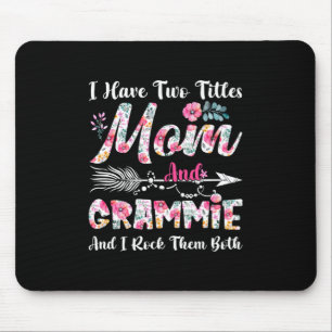 Mousepad Aniversário Da Mãe E Do Grammie Flores
