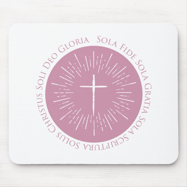 Mousepad Aniversário da reforma 500 anos 1517 - 2017 (Frente)