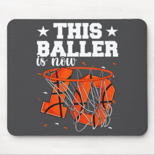 Mousepad Aniversário de 10 anos Basquete Meninos Craque 10 