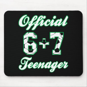 Mousepad Aniversário de 13 anos Oficial Adolescente Diverti