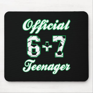 Mousepad Aniversário de 13 anos Oficial Adolescente Engraça