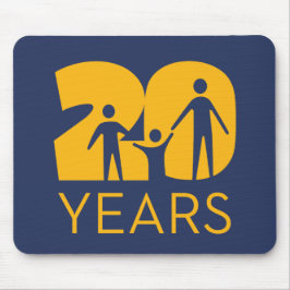 Mousepad Aniversário de 20 anos do DCF