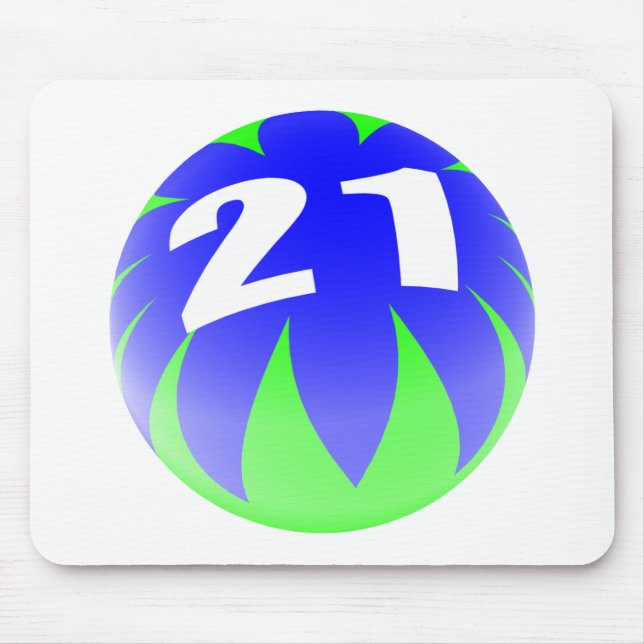 Mousepad Aniversário de 21 anos (Frente)