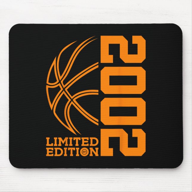 Mousepad aniversário de 21 anos BASKETBALL LIMITED EDITION  (Frente)