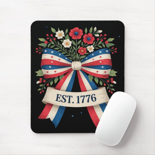 Mousepad Aniversário de 250 anos da América (Com mouse)