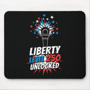 Mousepad Aniversário de 250 anos dos EUA 250 Anos Liberdade