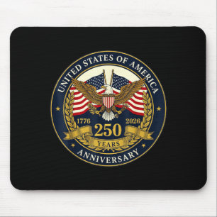 Mousepad Aniversário de 250 anos dos EUA patriótico América