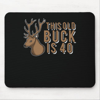 Mousepad Aniversário de 40 anos que caça o roupa velho do
