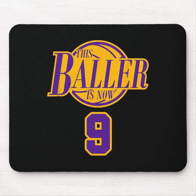 Mousepad Aniversário De 9 Anos De Idade (Frente)