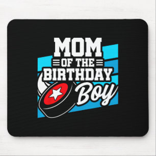 Mousepad Aniversário de Hockey - Mãe de Aniversário - Nasci