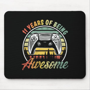 Mousepad Aniversário De Menino De 11 Anos Sendo Incrível Jo