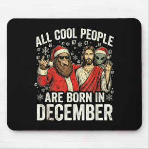 Mousepad Aniversário De Natal Humor Engraçado Jesus Nasceu