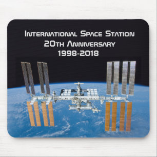 Mousepad Aniversário do 20 da Estação Espacial Internaciona