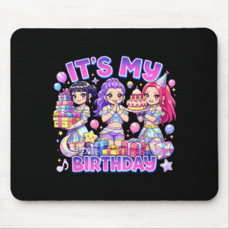 Mousepad Aniversário Fofo Chibi K-p Aniversário K p Criança
