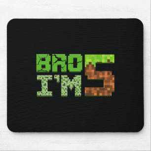 Mousepad Aniversário Garoto Criança 5 Aniversário 5 Anos Jo
