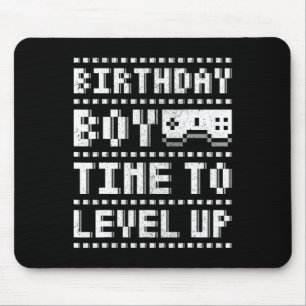 Mousepad Aniversário Hora De Aproximar Jogo De Vídeo Para A