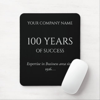Mousepad Aniversário Personalizado da Empresa Negócios