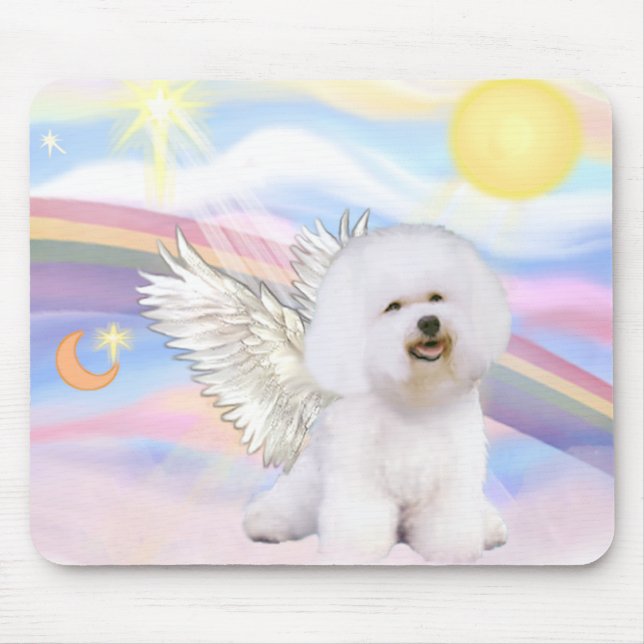 Mousepad Anjo Bichon Frise (Frente)